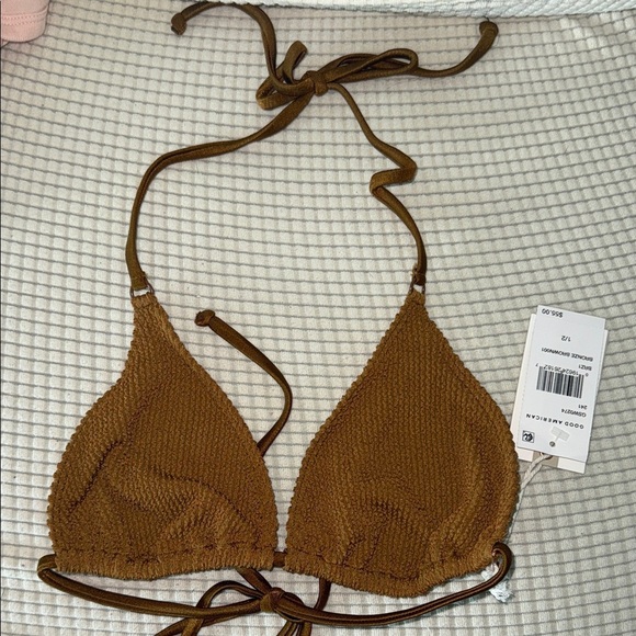 Good American : Always Fits Tiny Ties Top - Picture 1 of 5